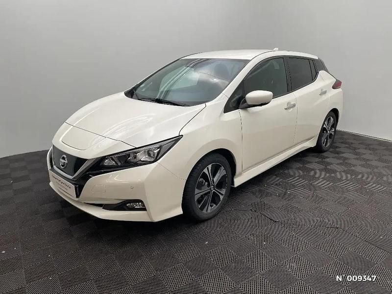 Blanc Utilisé 2022 Nissan Leaf Tekna Citadine | 15 990 € (Prix juste) - Image 1/4