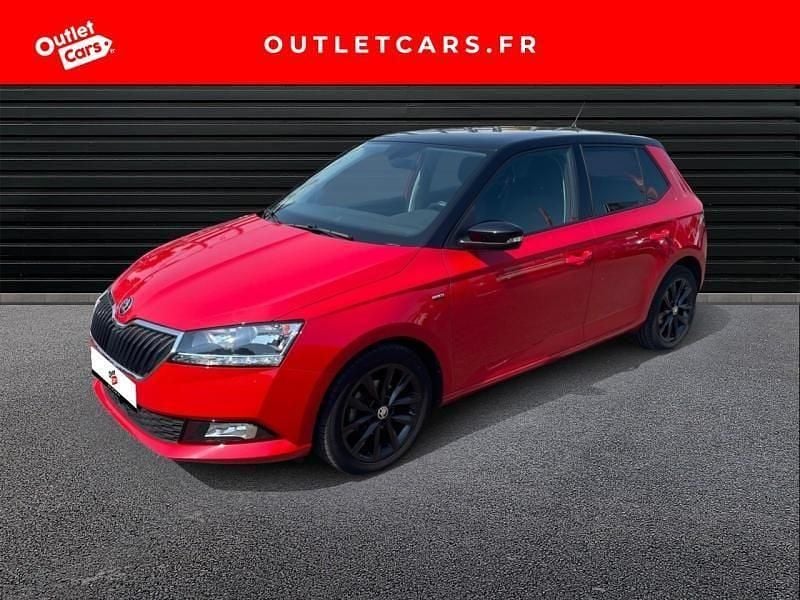 Rouge corrida Utilisé 2021 Skoda Fabia Clever Berline | 13 900 € (Prix juste) - Image 1/4