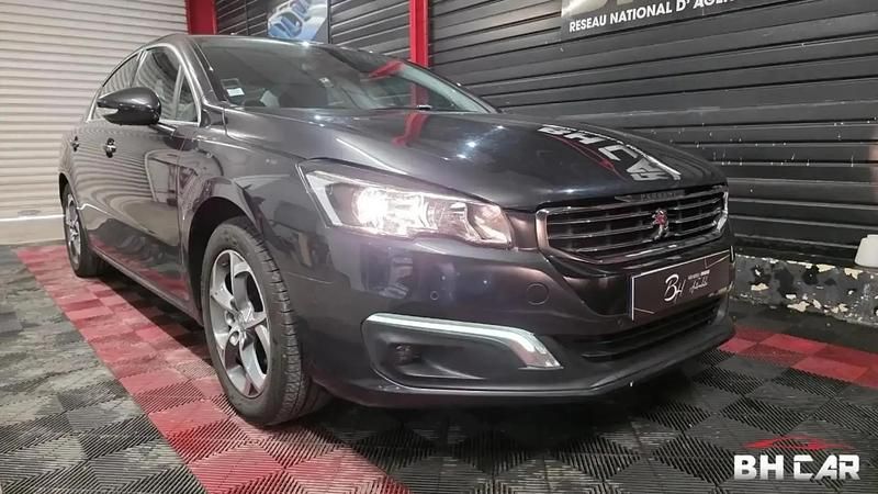 Gris Occasion 2017 Peugeot 508 Allure Berline | 10 990 € (Super prix) - Image 1/4