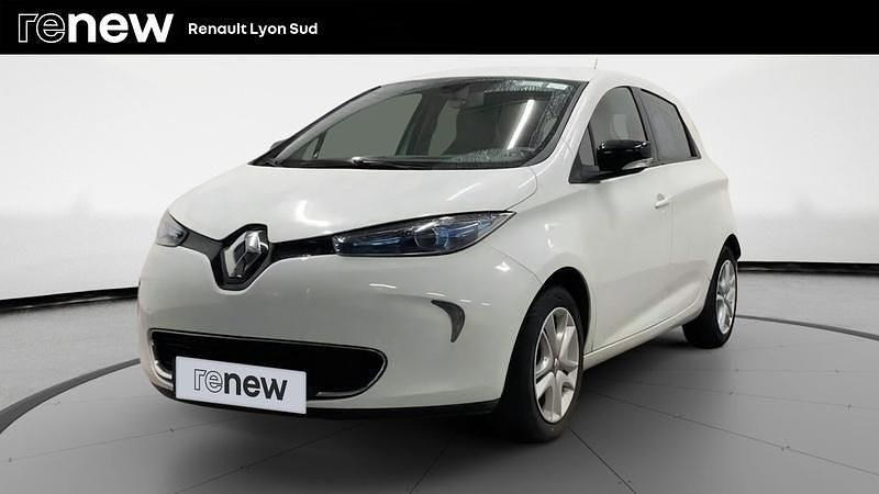 Blanc Utilisé 2018 Renault Zoe Zen Citadine | 6 999 € (Prix juste) - Image 1/4