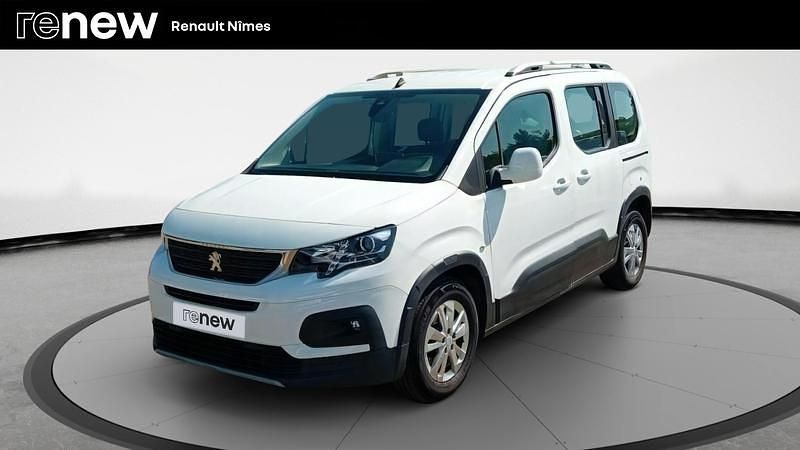 Blanc Utilisé 2020 Peugeot Rifter Allure Monospace | 18 999 € (Bon prix) - Image 1/4