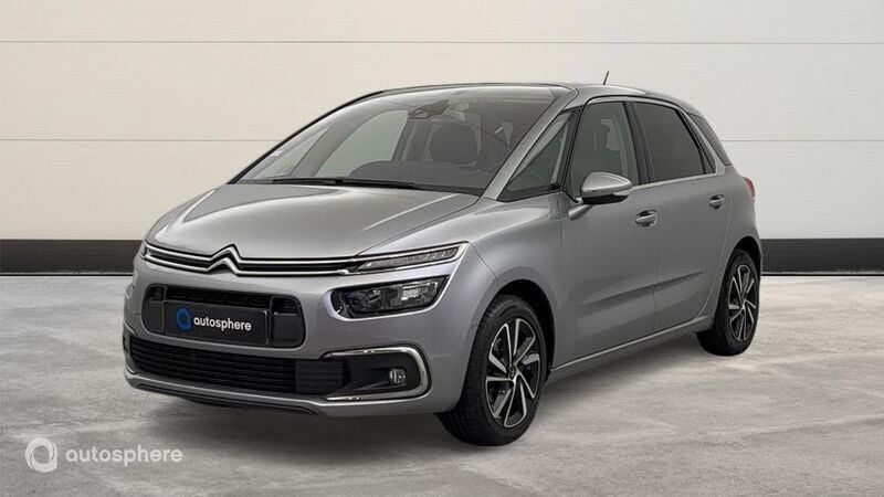 Gris Utilisé 2018 Citroën C4 SpaceTourer PureTech Monospace | 14 999 € (Prix juste) - Image 1/4