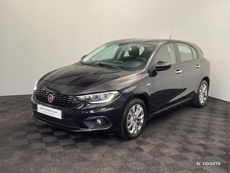 Noir Occasion 2018 Fiat Tipo Easy | 10 890 € (Prix assez cher) - Image 1/4