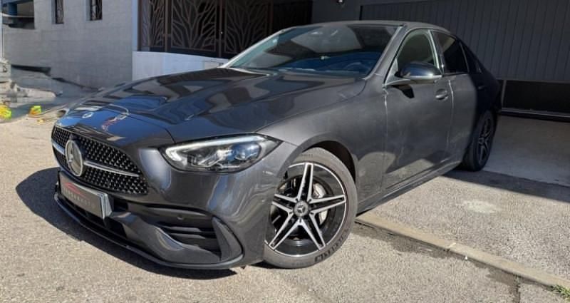 Gris Utilisé 2022 Mercedes C300e AMG line Berline | 38 990 € (Prix juste) - Image 1/4