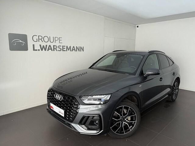 Gris daytona nacré Utilisé 2022 Audi Q5 Sportback S-Line SUV | 56 900 € (Prix cher) - Image 1/4