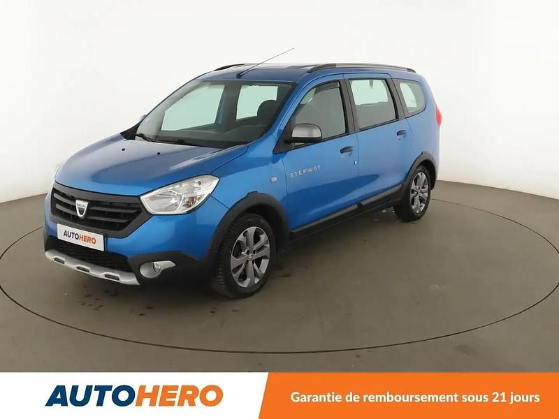 Bleu Utilisé 2015 Dacia Lodgy Stepway Monospace | 9 990 € (Prix juste) - Image 1/2