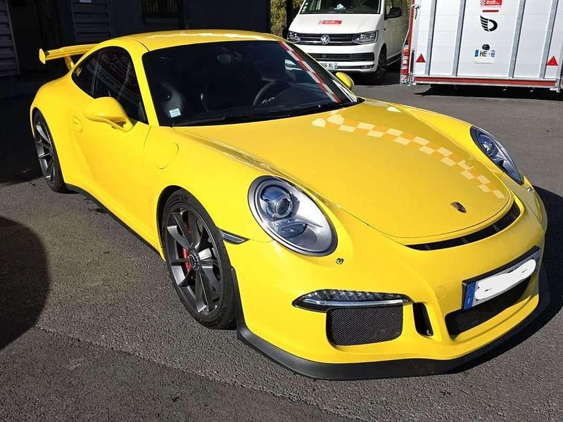 Occasion Porsche 911 GT3 477 ch (350 kW) 2013 Jaune Coupé