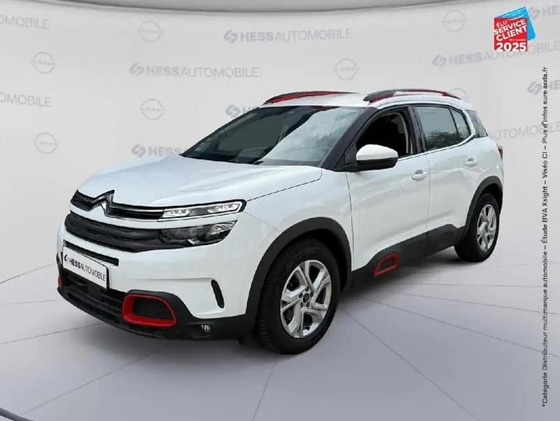 Blanc Utilisé 2020 Citroën C5 Aircross Feel SUV | 18 499 € (Super prix) - Image 1/4