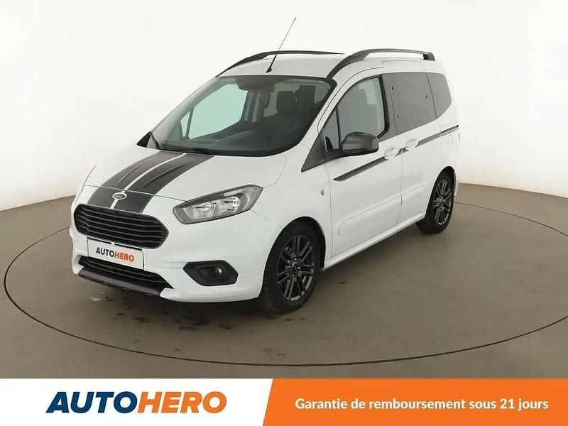 Blanc Utilisé 2018 Ford Courier Sport Monospace | 11 690 € - Image 1/2