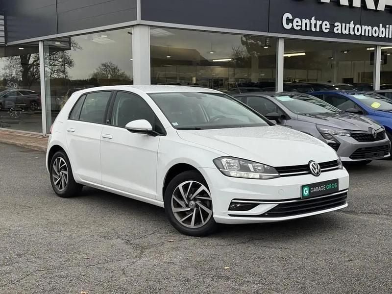 Blanc Occasion 2017 VW Golf VII Sound Berline | 15 690 € (Prix juste) - Image 1/4