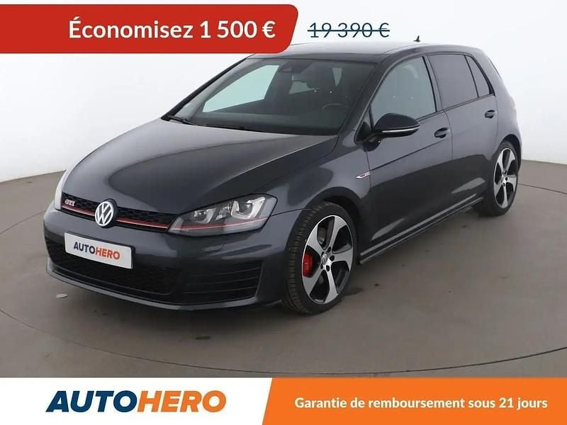 Gris Utilisé 2014 VW Golf VII GTI Berline | 17 890 € (Bon prix) - Image 1/2