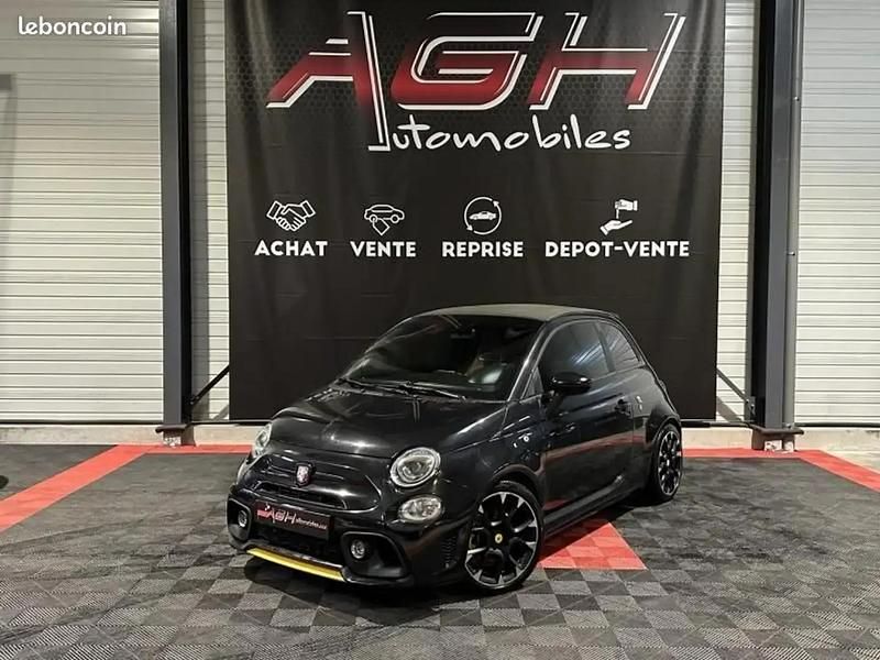 Noir Utilisé 2016 Abarth 500C Turismo Cabriolet | 9 990 € - Image 1/4