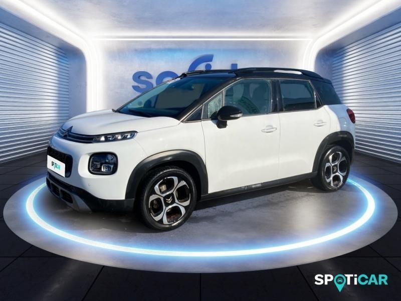 Blanc Utilisé 2019 Citroën C3 Aircross PureTech SUV | 11 490 € (Prix juste) - Image 1/3