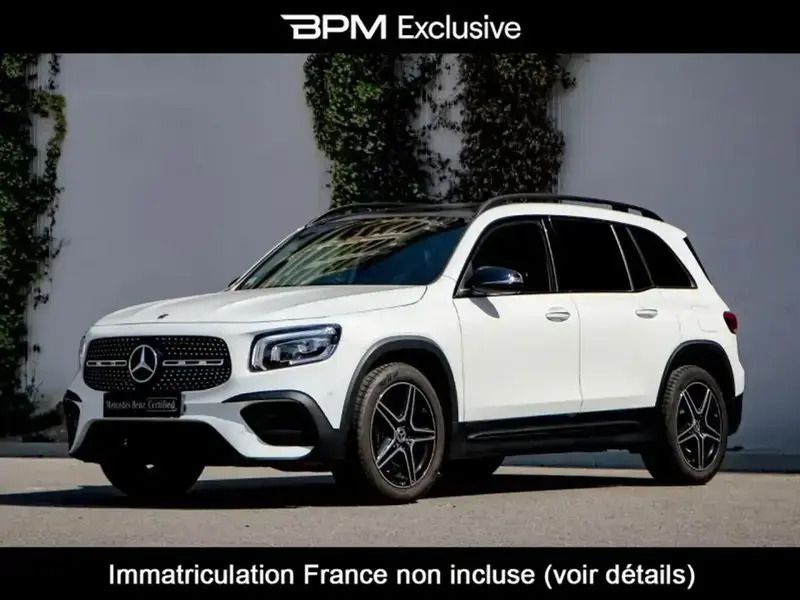 Blanc Utilisé 2020 Mercedes GLB220 AMG line SUV | 43 750 € (Prix assez cher) - Image 1/4