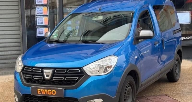 Occasion Dacia Dokker Stepway 91 ch (66 kW) 2017 Bleu Monospace