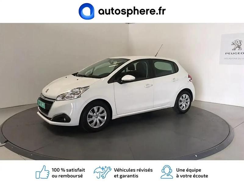 Blanc Occasion 2018 Peugeot 208 Premium Citadine | 9 480 € - Image 1/4
