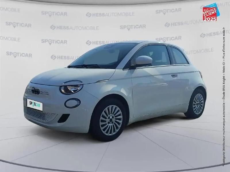 Blanc Utilisé 2022 Fiat 500e Action Berline | 12 499 € (Prix juste) - Image 1/4