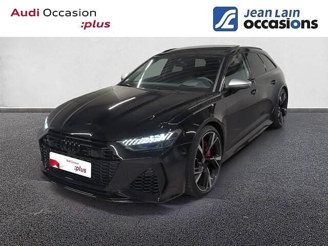 Noir mythic métallisé Utilisé 2021 Audi RS6 Design Break | 124 900 € (Prix juste) - Image 1/4
