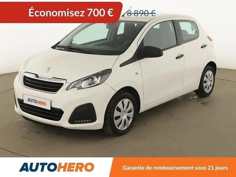 Blanc Occasion 2020 Peugeot 108 Citadine | 8 190 € (Bon prix) - Image 1/2