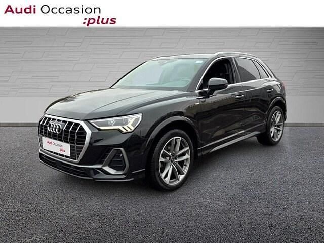 Noir mythe métallisé Occasion 2022 Audi Q3 S-Line SUV | 35 990 € (Prix juste) - Image 1/4