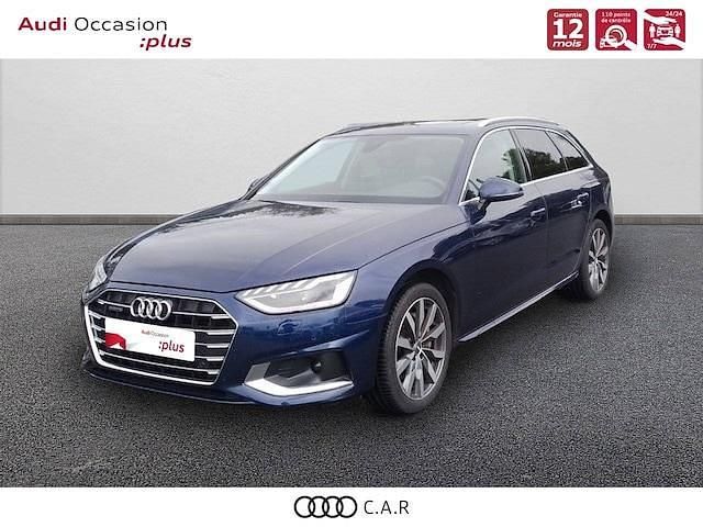 Occasion Audi A4 Ambition 190 ch (139 kW) 2020 Bleu navarre métallisé Break