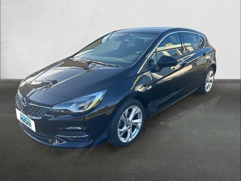 Noir Utilisé 2020 Opel Astra Elegance Berline | 13 990 € (Prix juste) - Image 1/4
