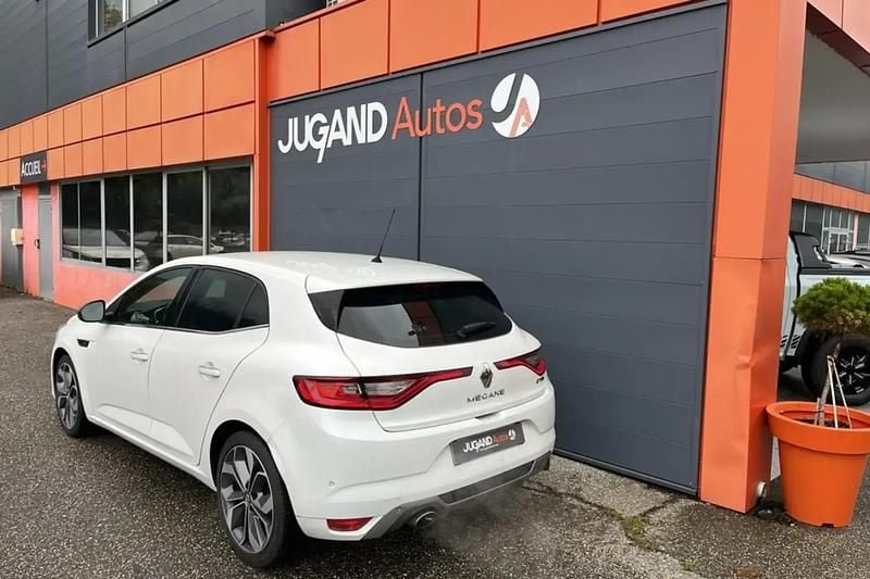Blanc Utilisé 2018 Renault Mégane GT Line GT-Line Berline | 13 990 € - Image 1/4