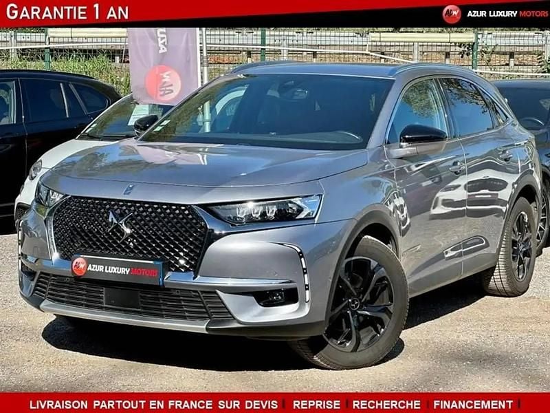 Gris Utilisé 2019 DS Automobiles DS7 Crossback Rivoli SUV | 25 990 € (Bon prix) - Image 1/4