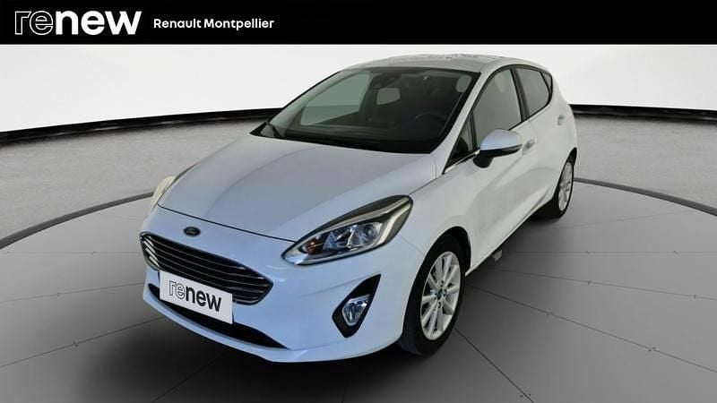 Blanc Utilisé 2020 Ford Fiesta Titanium X Citadine | 11 980 € (Prix juste) - Image 1/4