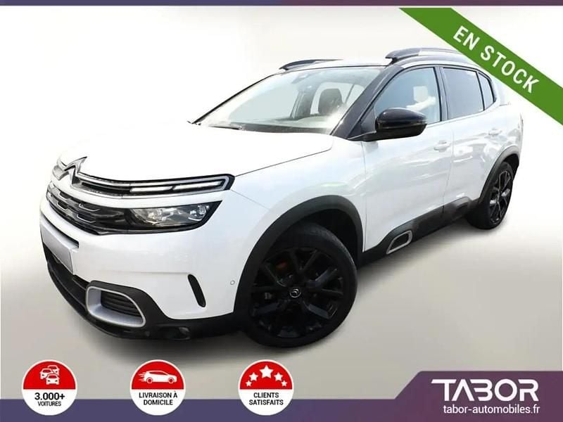 Blanc Occasion 2019 Citroën C5 Aircross PureTech SUV | 13 788 € (Super prix) - Image 1/4