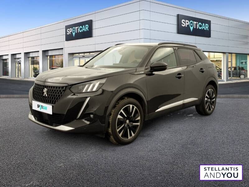 Noir Utilisé 2022 Peugeot 2008 GT SUV | 18 690 € (Prix juste) - Image 1/4
