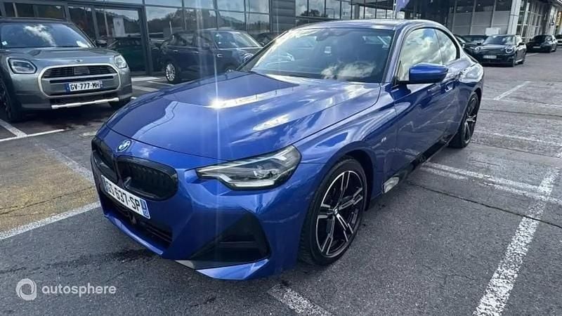 Bleu Utilisé 2023 BMW 220 M Sport Coupé | 44 900 € (Prix cher) - Image 1/4