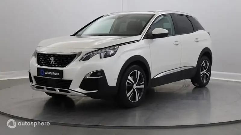 Blanc Utilisé 2020 Peugeot 3008 Allure SUV | 18 399 € (Prix juste) - Image 1/4