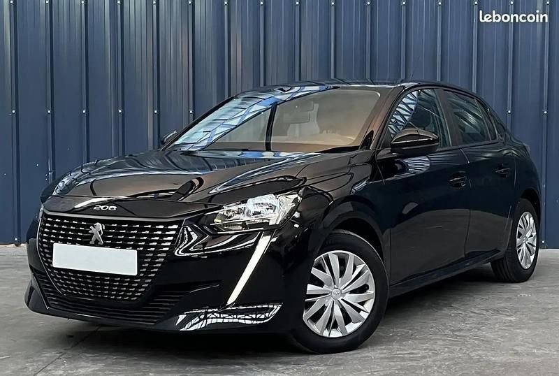 Noir Occasion 2022 Peugeot 208 Business-Line Citadine | 11 990 € (Bon prix) - Image 1/4