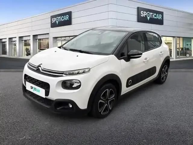 Blanc banquise Occasion 2019 Citroën C3 PureTech Berline | 9 494 € (Prix juste) - Image 1/4