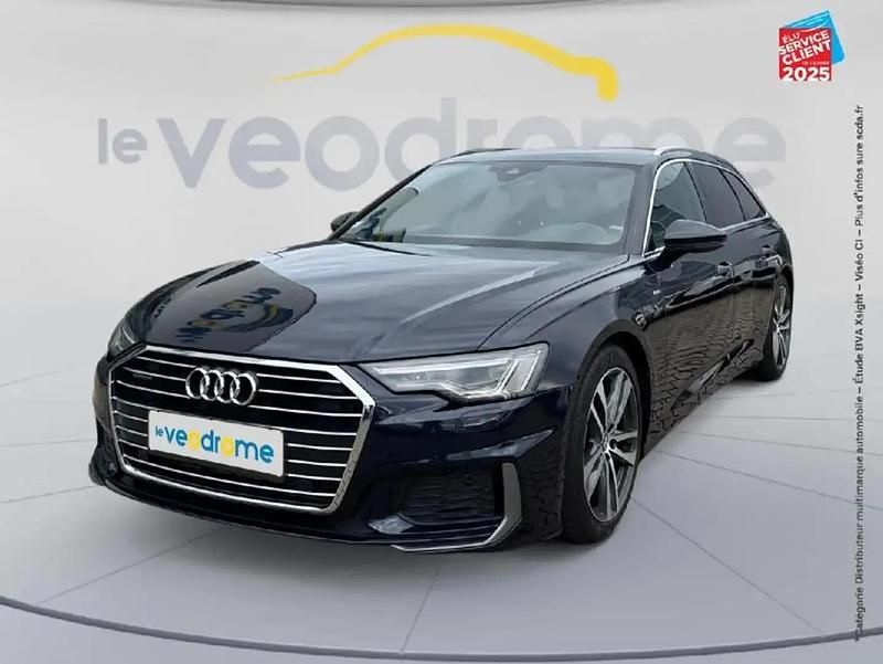 Bleu Occasion 2018 Audi A6 S-Line Break | 31 999 € (Prix cher) - Image 1/4