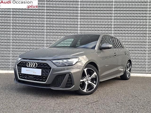 Gris chronos métallisé Occasion 2023 Audi A1 Sportback S-Line Citadine | 25 590 € - Image 1/4