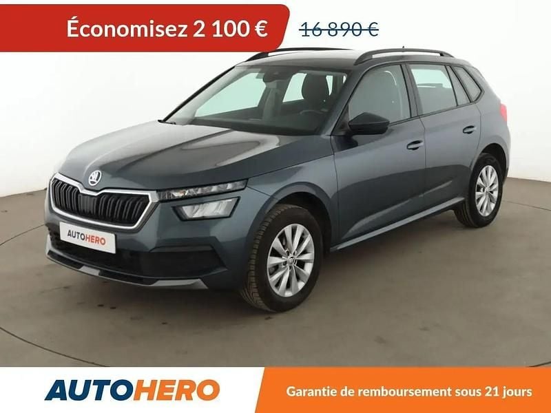 Gris Occasion 2021 Skoda Kamiq Business Line SUV | 14 790 € (Bon prix) - Image 1/2