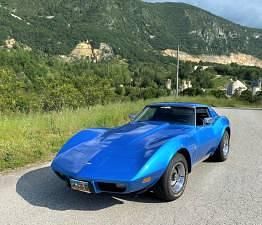 Bleu Occasion 1977 Chevrolet Corvette Stingray Coupé | 29 900 € - Image 1/4