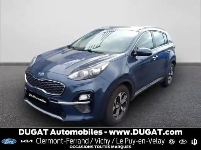 Occasion Kia Sportage 2019 Bleu galaxie SUV