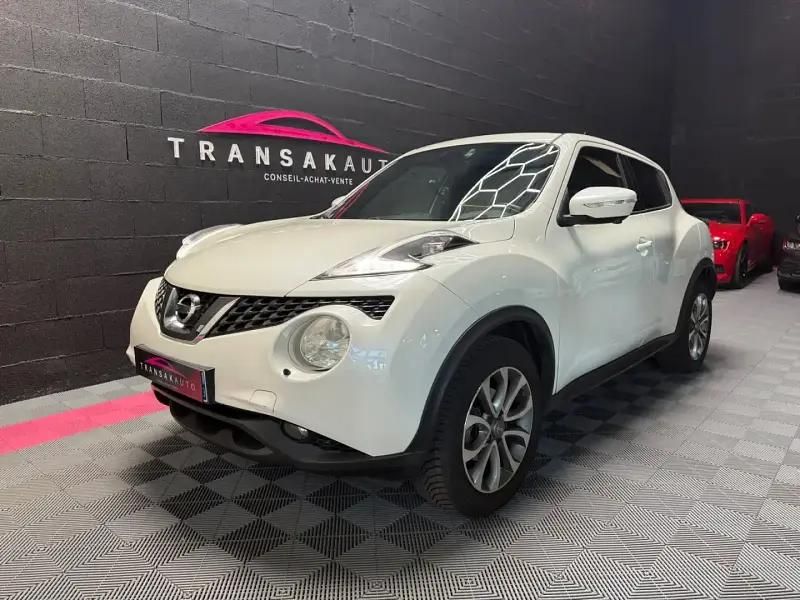 Blanc Utilisé 2015 Nissan Juke Tekna SUV | 9 990 € (Bon prix) - Image 1/4