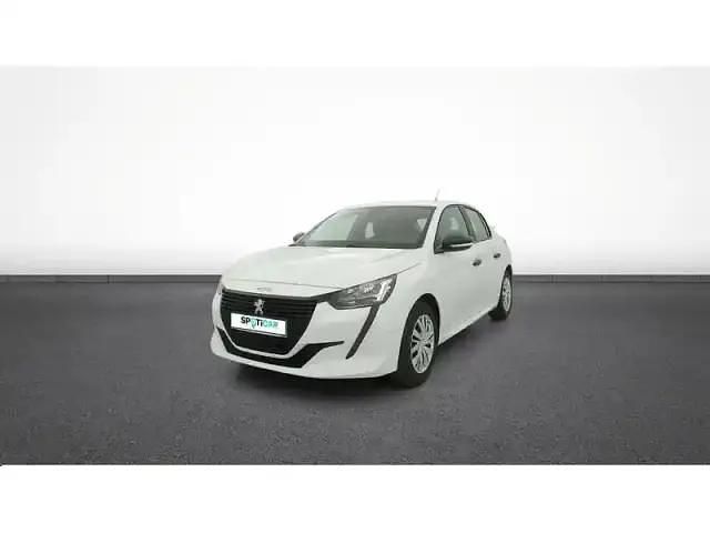 Blanc Utilisé 2020 Peugeot 208 S Citadine | 9 489 € (Prix juste) - Image 1/4