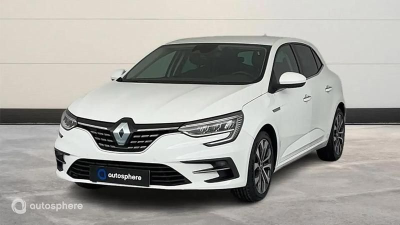 Blanc Occasion 2023 Renault Mégane IV Techno Berline | 18 499 € (Prix assez cher) - Image 1/4