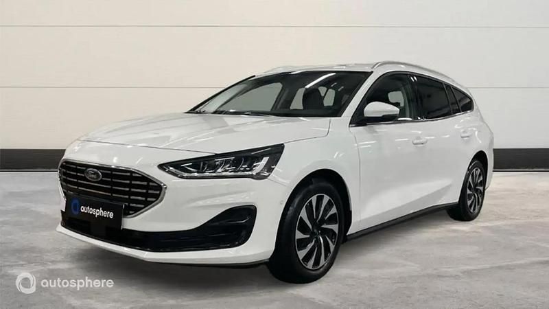 Blanc Occasion 2023 Ford Focus Titanium Break | 22 490 € (Bon prix) - Image 1/4