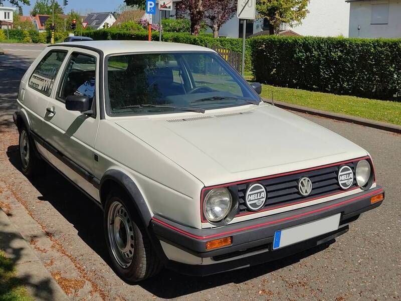 Blanc Utilisé 1988 VW Golf II Berline | 4 500 € - Image 1/4