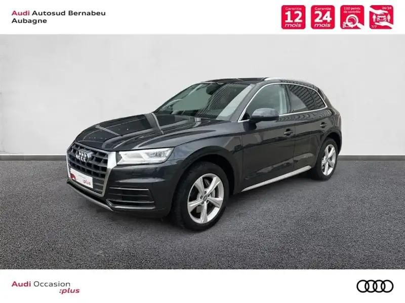 Gris Utilisé 2020 Audi Q5 SUV | 41 880 € (Prix juste) - Image 1/4