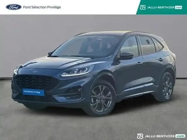 Bleu azur métallisée Occasion 2023 Ford Kuga Business Edition SUV | 25 979 € (Prix juste) - Image 1/4