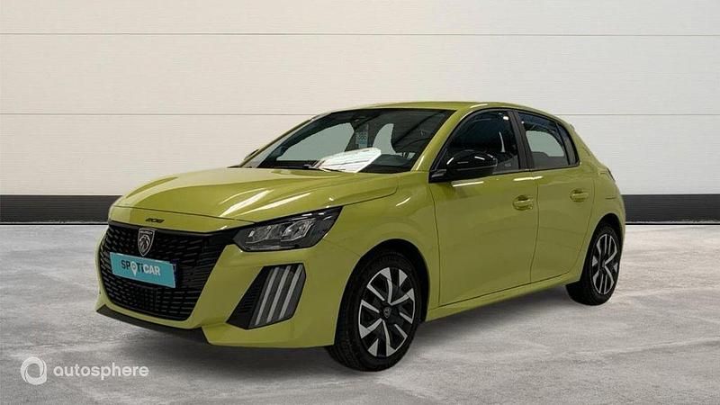 Jaune Nouvelle 2024 Peugeot 208 Active Citadine | 15 999 € (Bon prix) - Image 1/4