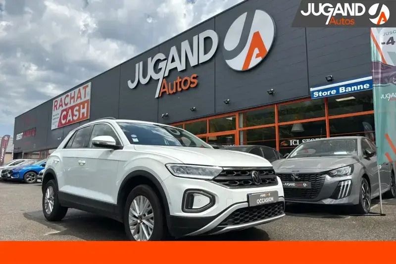 Blanc Utilisé 2022 VW T-Roc Life SUV | 25 980 € - Image 1/4