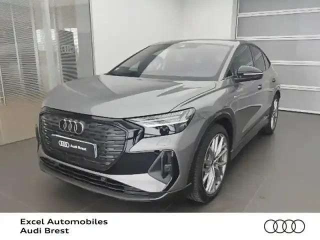Gris typhon métallisé Utilisé 2024 Audi Q4 Sportback e-tron S-Line SUV | 57 900 € - Image 1/4